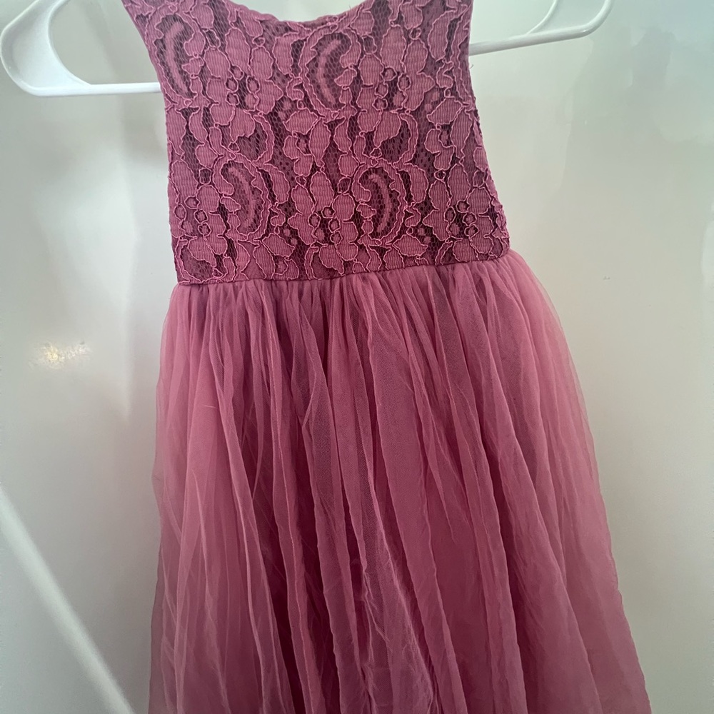 David’s Bridal 5T Quartz Heart Cut Out Dress